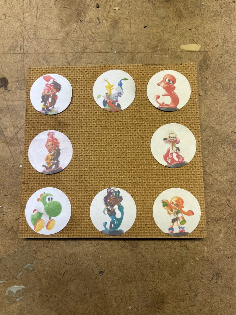 Amiibo stickers