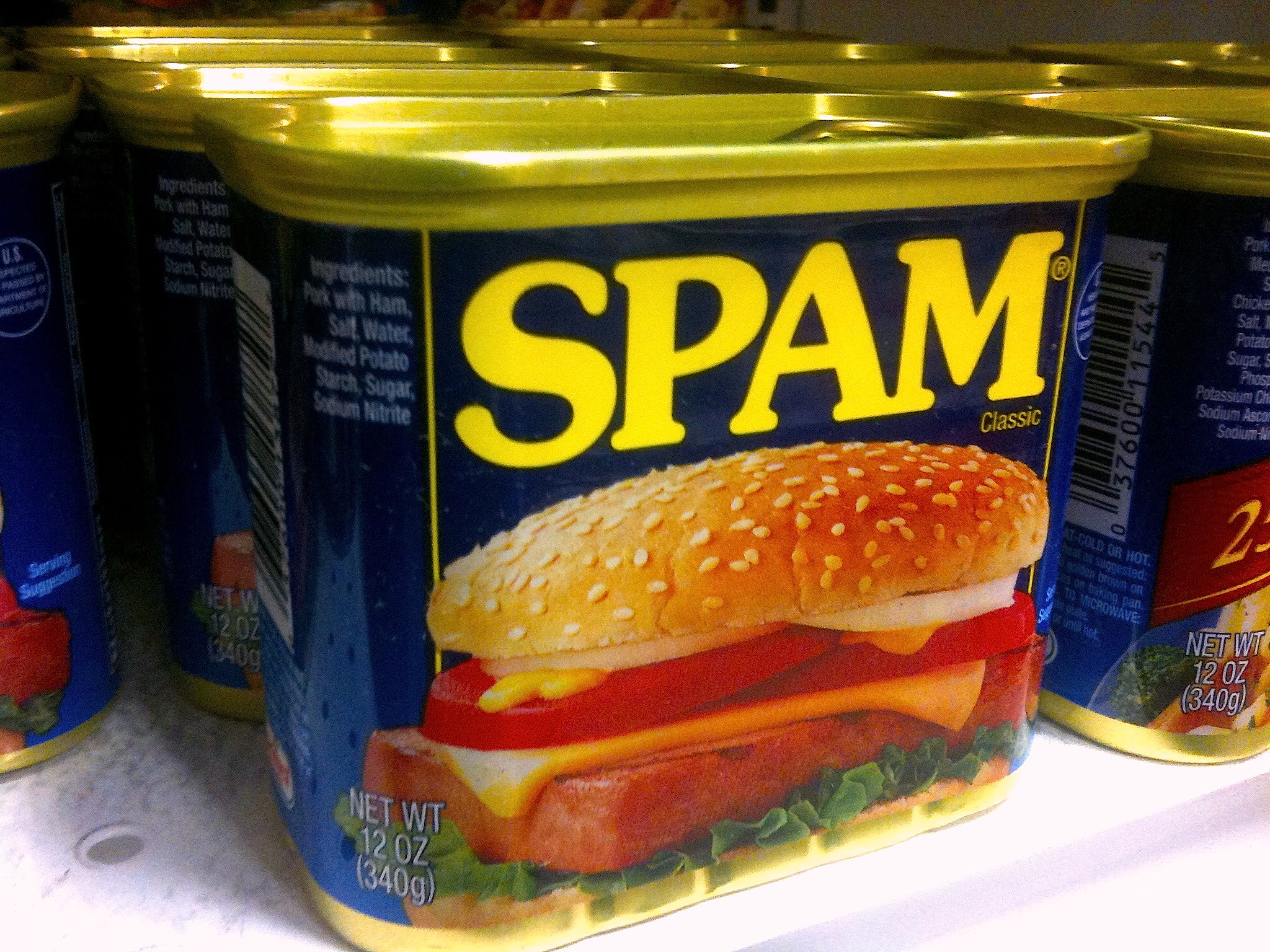 Can of Spam.