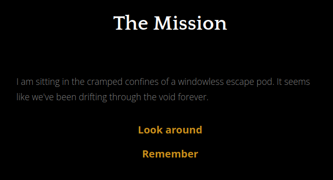 Screenshot of The Mission