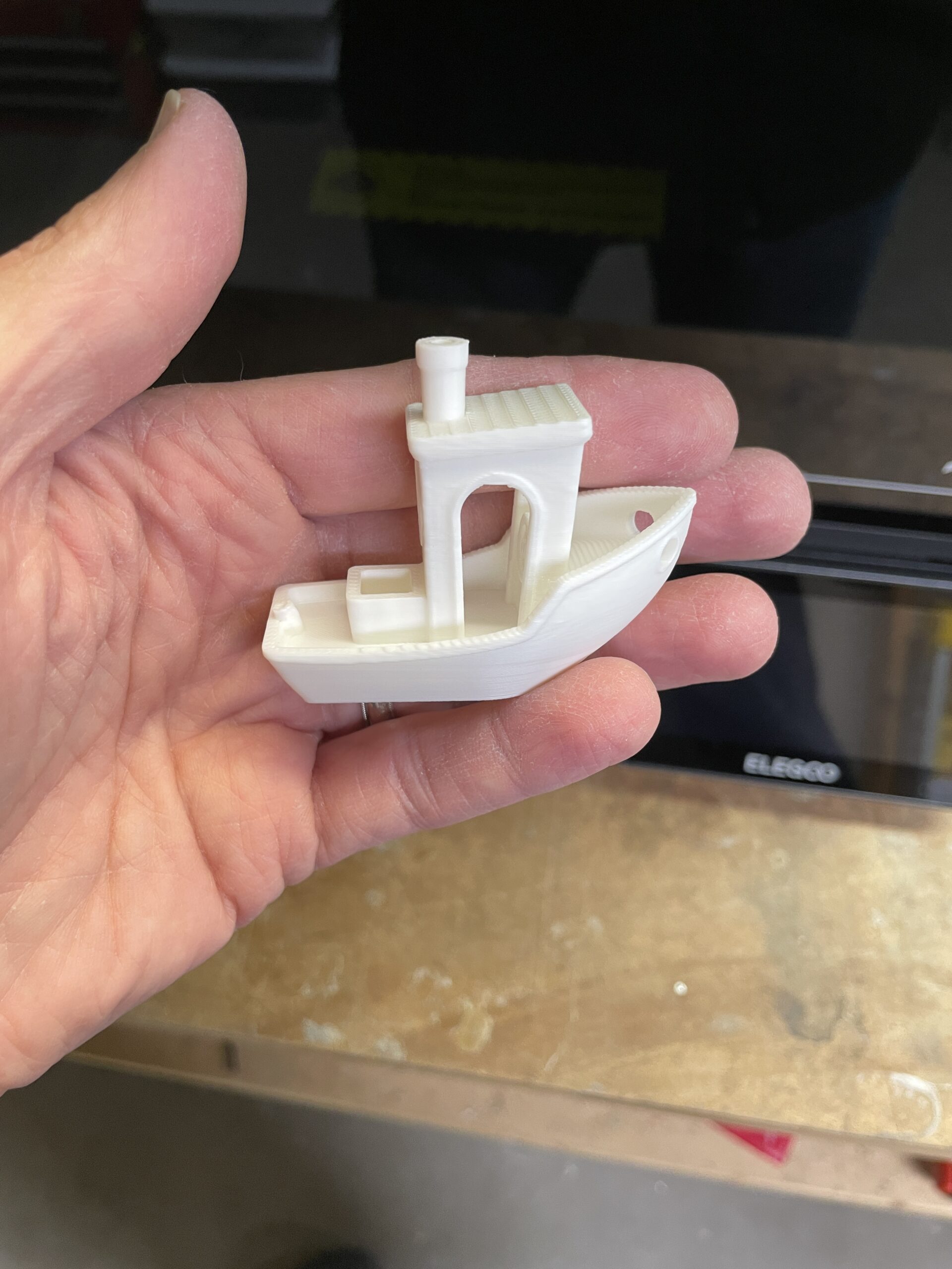 Benchy 3D test print